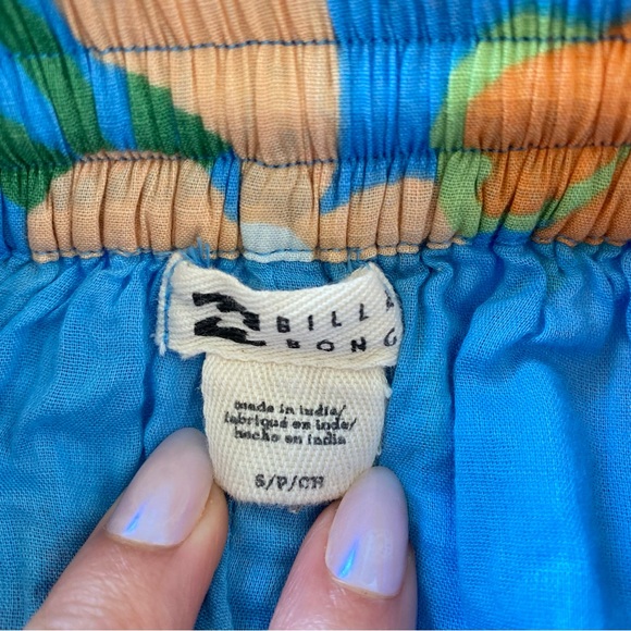 Billabong Summer Field Floral Linen Beach Pants - Picture 4 of 4